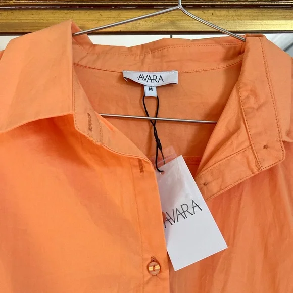 NWT Avara Colleen Orange Dress Size Medium - Picture 5 of 5